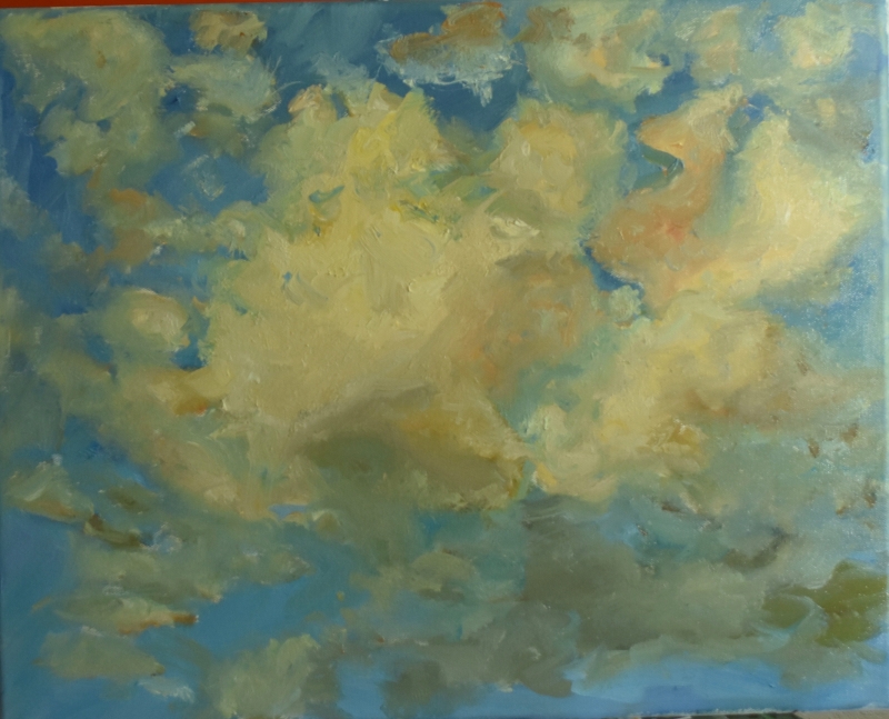 Cloud Study by artist Tammy Brown